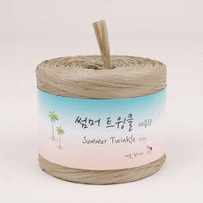 Summer Twinkle聚酯纖維編織線 200g, 1個, 103 淺米色