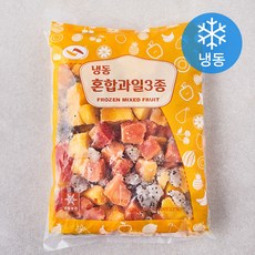 혼합과일 3종 (냉동), 1kg, 1개