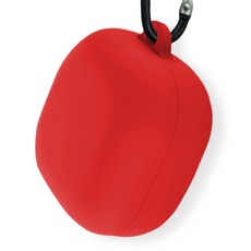 ROAR Galaxy Buds Pro / Live Public 矽膠套+鑰匙圈套組, 單品, 紅色的