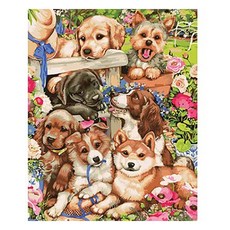 ArtLife 藝術生活 數字油畫DIY組, DT046, 歡樂家族, 1組