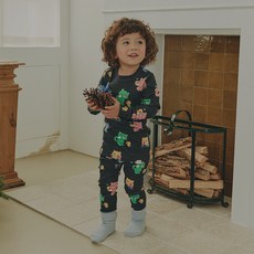 코디아이 허그베베 올스판 실내복 상하의 세트