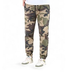 남성용 밀리터리 스판 밴딩 카고 조거 팬츠 NC42