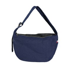 Medicheet 寵物透氣網眼單肩斜背包, 海軍藍