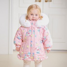 몰리멜리 버니벌룬 프릴 패딩 점퍼