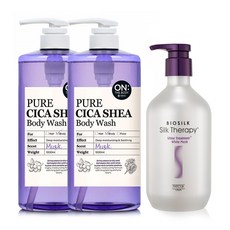 LG 香氛潤髮乳 白麝香 500ml+香氛身體沐浴露 麝香 1000ml 2入, 1套