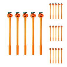 indi.k 萬聖節南瓜原子筆, 20個, 橘色