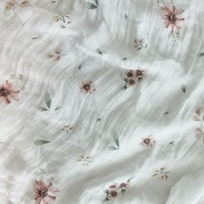 DCLARE Lindabebe孩童竹纖維材質涼被, 粉色花朵款