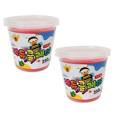 에듀클레이 유아용 클레이 2p, 빨강