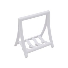 優良良品 簡約夾式多用途書架, 白色