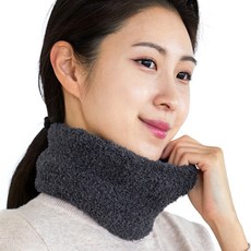 LUMASS 短版圍脖, 1個, 灰色