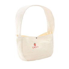 寵物外出斜背包, 奶油色