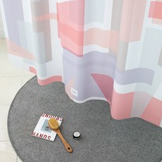 OneSevenNine 布料浴簾, 拼貼, 1個