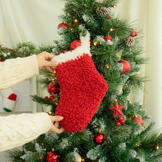 Yarna Nuvole 大型襪子掛飾毛線3種 + 符號 + 文字織圖 編織DIY組合包, 1 象牙白, 6 紅色, 6 紅色(毛線), 1套