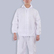 Unhev 食品工廠連帽工作服上下套裝