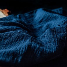 이홈베이킹 빈티지 감성 스카프 키친크로스 4566, 청색, 청색, 1개