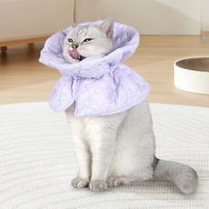 Lanboer 寵物絎縫輕量頸圈, 1個, 紫色