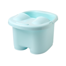 Jj保溫蓋足浴盆 藍色 中型, 1個