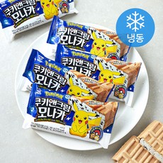 서주 쿠키앤크림 모나카 아이스크림 샌드 (냉동), 140ml, 1개입, 6개