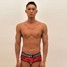 레몬슈가 숏 사각 수영복 LSSMB00