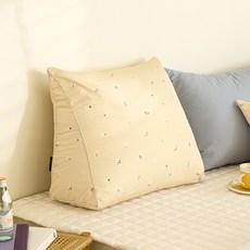 PURE SLEEP 晨間三角靠背墊, 米色