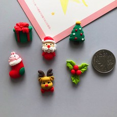 Trendy Cube聖誕節冰箱磁鐵 7種組, 混色