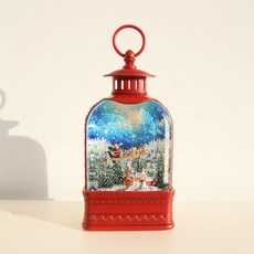 真心設計One Some圓形直角音樂盒, 03 Onesome Rudolph Santa（紅色）