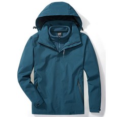 男士簡約設計戶外防風外套