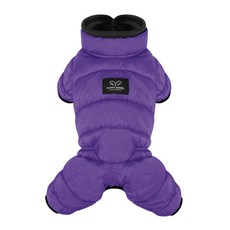 PUPPY ANGEL 犬用Air2系列工裝風半罩式鋪棉連身衣 PA-OW541, 631Purple