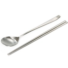 셰프라인 샤프 에펠 스텐 수저 세트, 숟가락 + 젓가락, 1세트