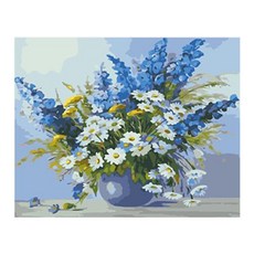 iLovePainting DIY 名畫繪圖 10 花瓶系列 唐菖蒲 1013, 混合色, 1個