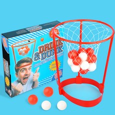 趣味籃球派對遊戲 籃框 + 20入球組, 1套, 混合色