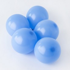 Sempertex 氣球 13cm, 長春花藍色, 100個