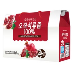 즙쟁이 오직 석류즙 100 30p, 2.1L, 1개