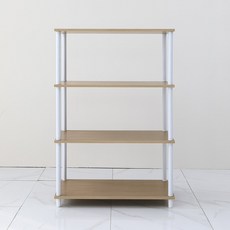 DEKKO FURNITURE 組裝式方形3層收納架, 楓木色