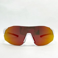 PXG 太陽眼鏡 PKALU0206-01, White + Red Mirror X PRO LENS, 1個