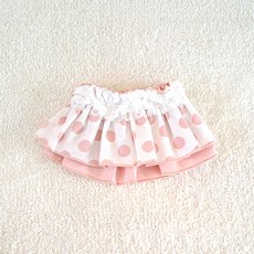 반려동물 글로시 땡땡이 케이프, 핑크, 1개