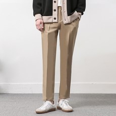 DANGOON 男士隱藏式鬆緊帶彈性西裝褲