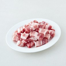 캐나다산 탱탱촉촉 깍둑삼겹살 (냉장), 1개, 800g