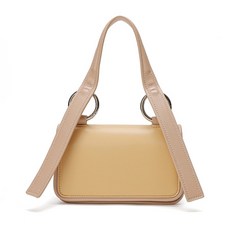 스퀘어 링 스트랩 숄더백