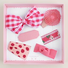 chenny bongbong 女童扁平髮夾組