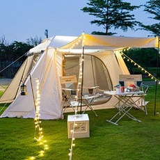 캠프밸리 오패캐280 텐트 세트, 폴리 아이보리, 2~3인용