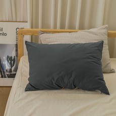 BAZAAR 飯店風素色枕頭套