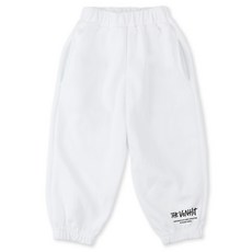 VENHIT 青少年款Street Logo棉質雙面布運動慢跑褲