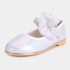 Babi女童款蕾絲魔鬼氈平底鞋 BBST78S04