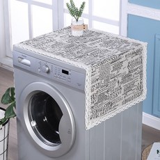 Floz 現代蕾絲多用途冰箱烘衣機防塵蓋, A14