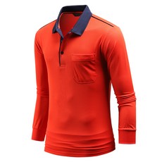 DAKUANG 男款涼感透氣長袖Hotline Coolon PK POLO衫 D01K9_tp2497