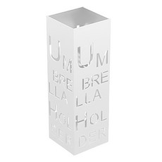 Block Mart 直立式收納傘架, 白色, 1個