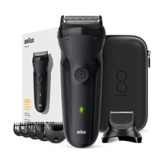 BRAUN 시리즈 3 전기면도기, MBS3, 블랙