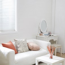 plus Home Innohouse膠粘絕緣壁紙通用型, 米色 白色