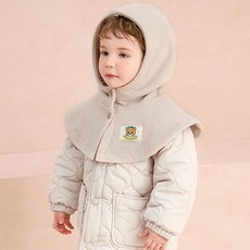 milkmile 兒童搖粒絨連帽頭套